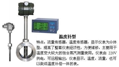 压缩空气计量表温度补偿型产品特点图