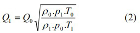 数显金属管浮子流量计气体标况工况换算公式